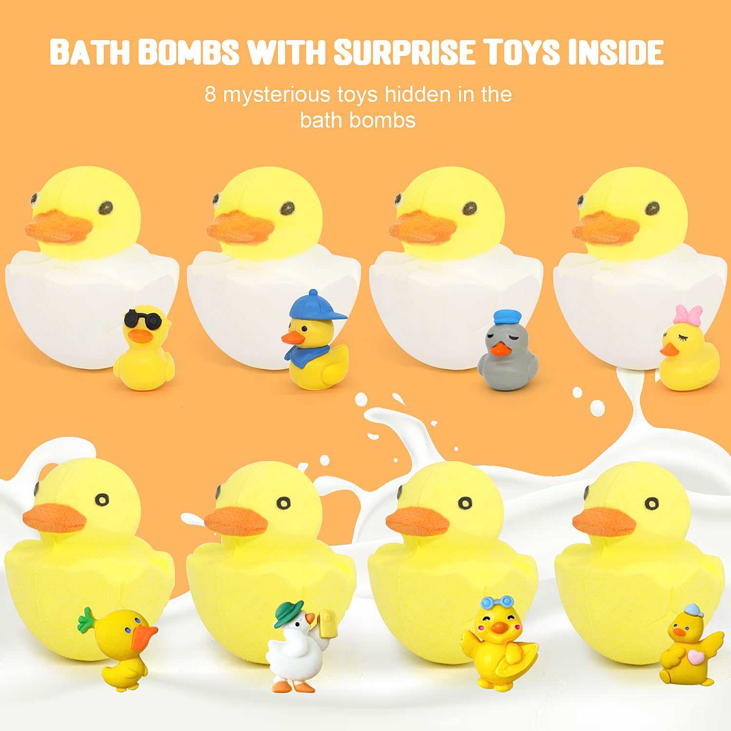 FUNCREVITY natural shea coconut bath bombs gentle on skin