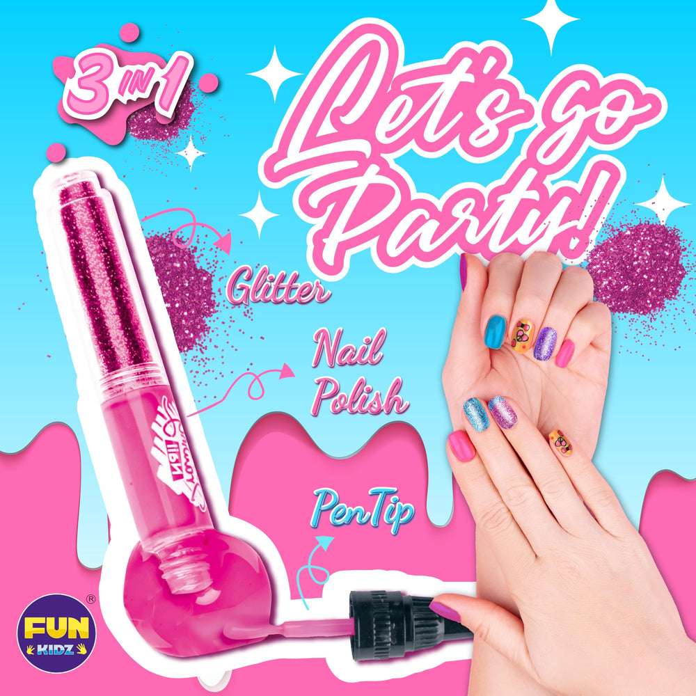 FUN KIDZ Nail File Smoothing Tool for neat finishes.