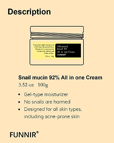 FUNNIR lightweight gel-cream texture close-up emphasizing quick absorption