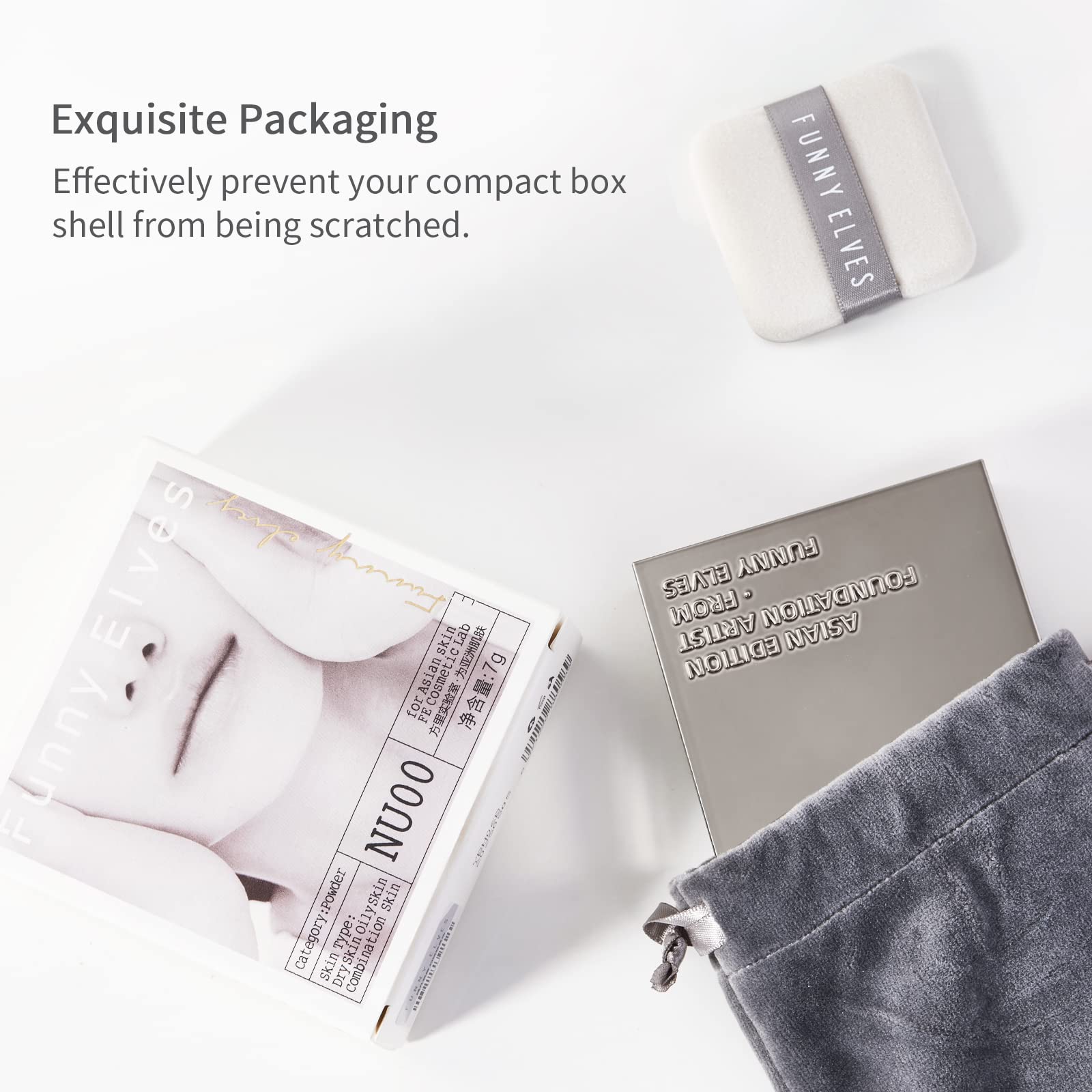 Funny Elves skin-care ingredients with hyaluronic acid and jojoba oils