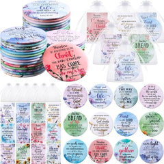 Funnymoom Bible verse mirror with floral design, ideal for heartfelt gifts.