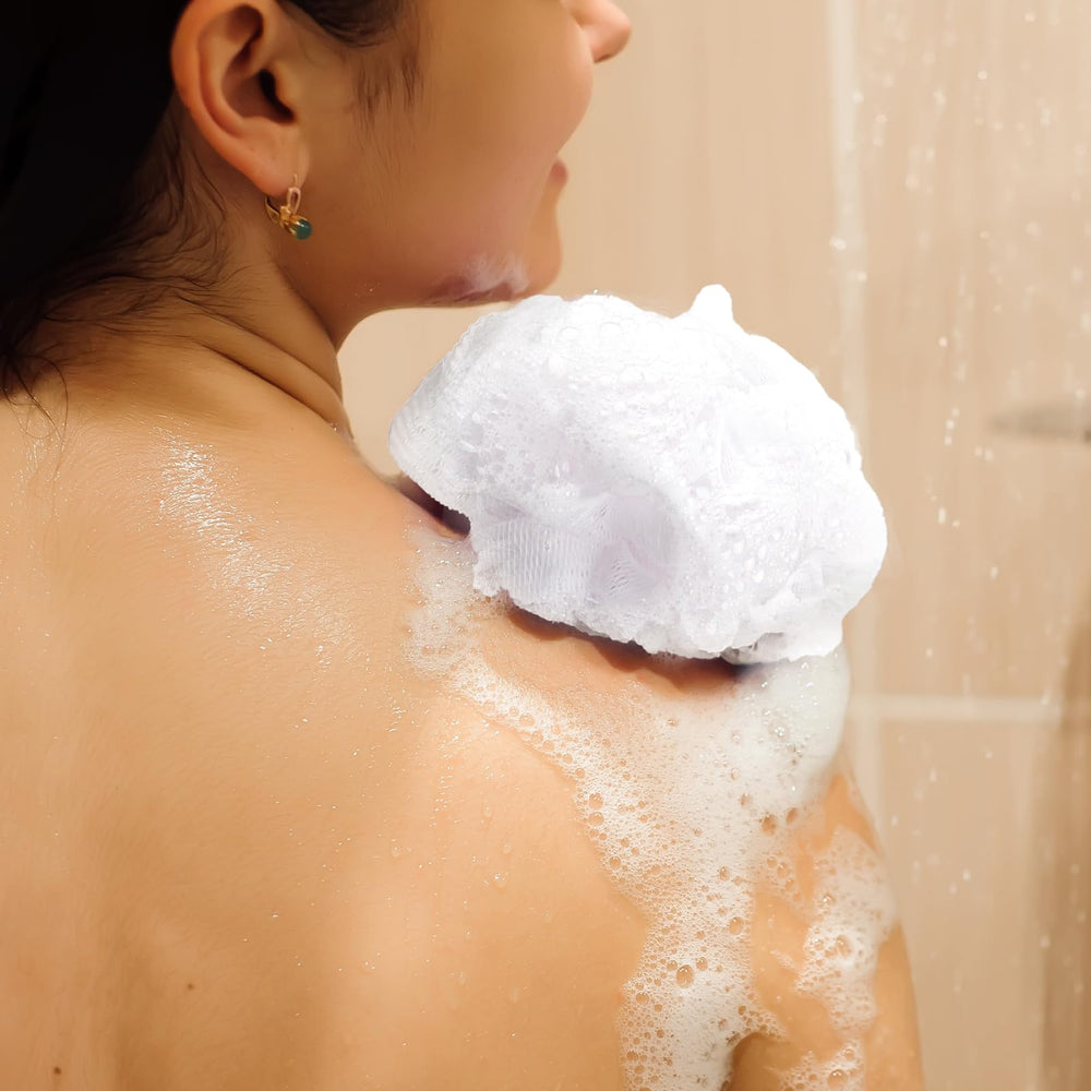 Funnymoom versatile loofah suitable for body cleansing and scrubbing.