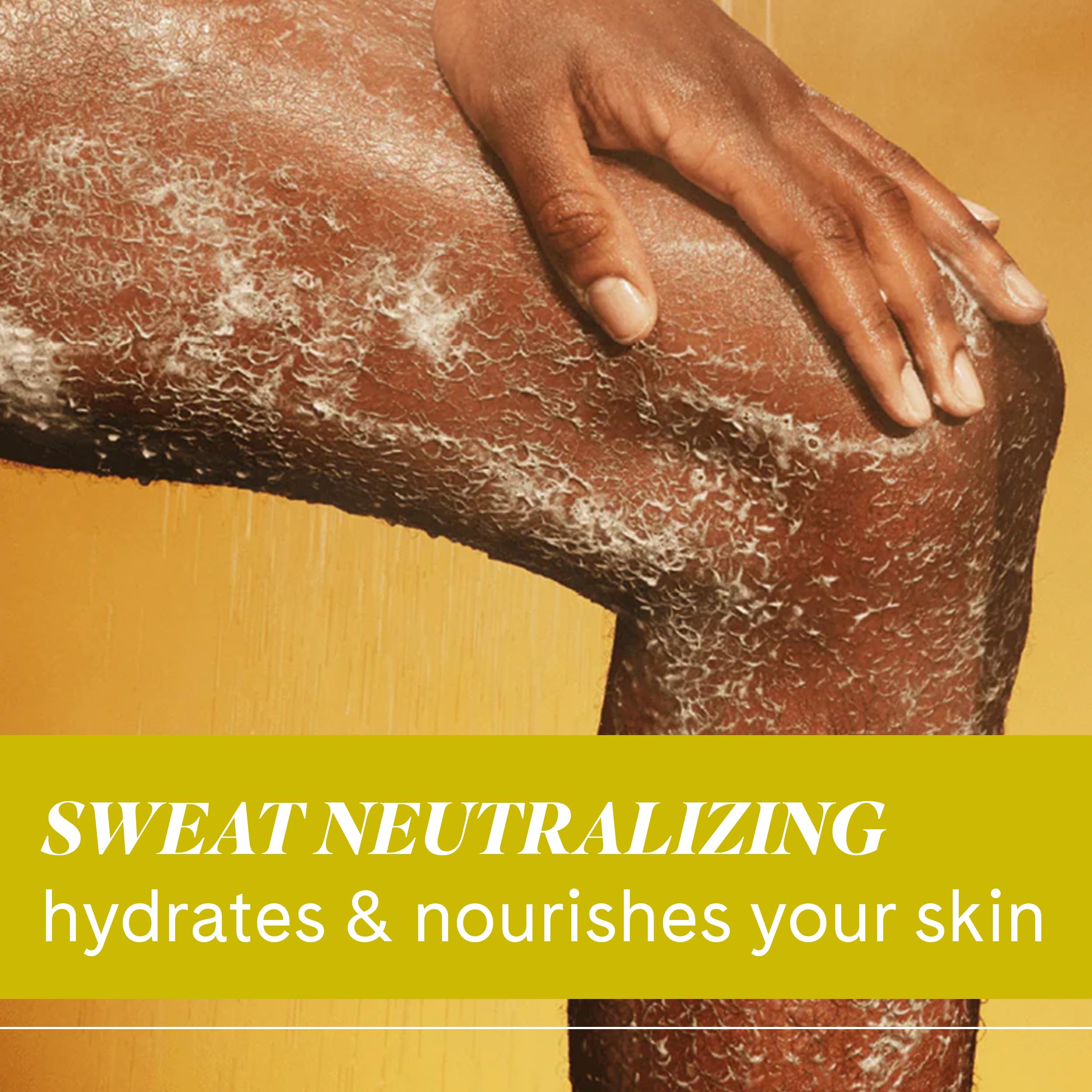 Sweet almond oil and vitamin E for moisture in Fur All Body Wash