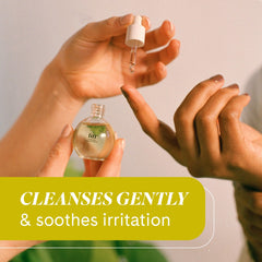 Calmed redness on skin after using Fur Ingrown Concentrate for irritation relief.