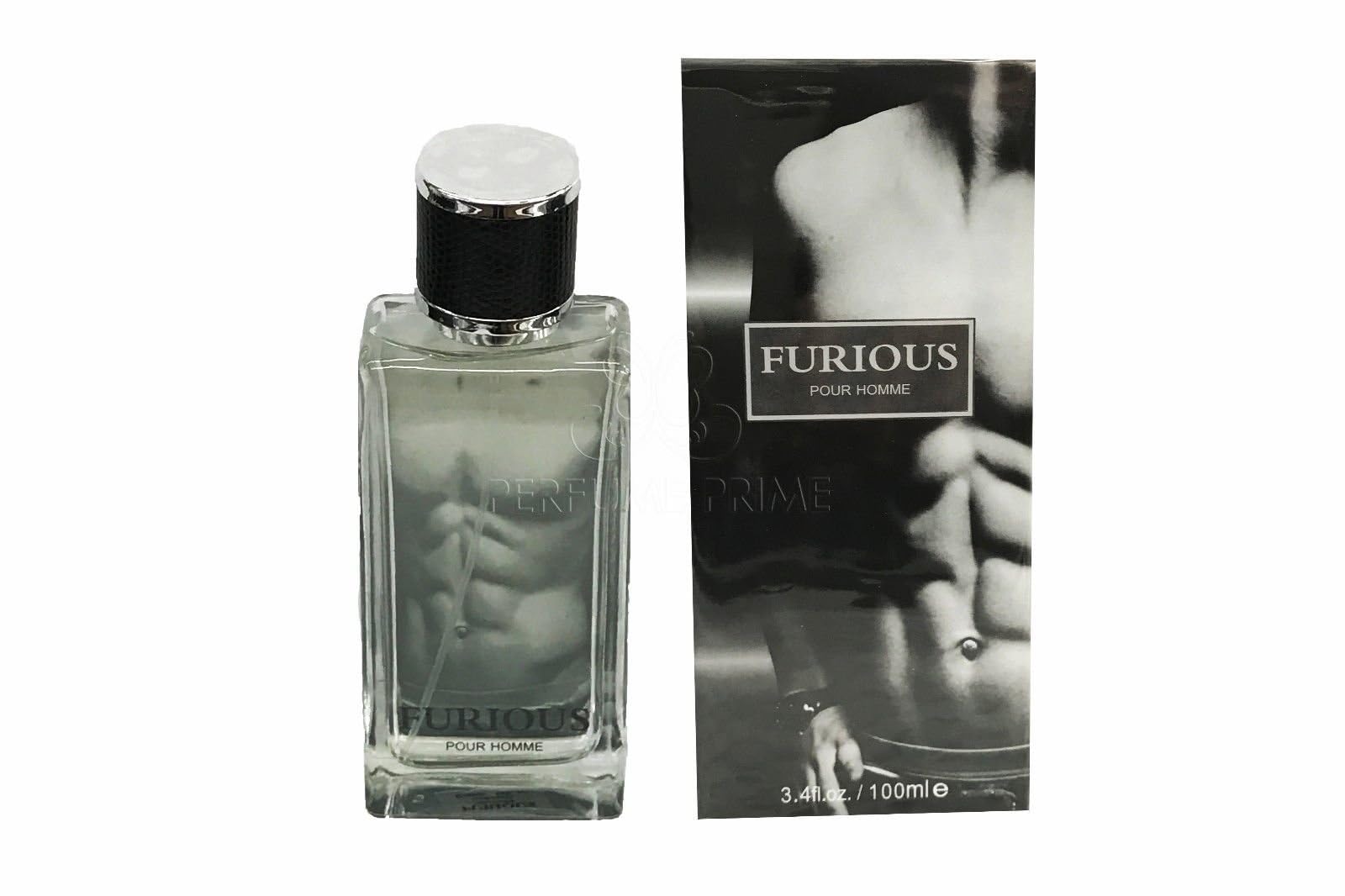 FURIOUS for men bottle front view, ideal daily fragrance.