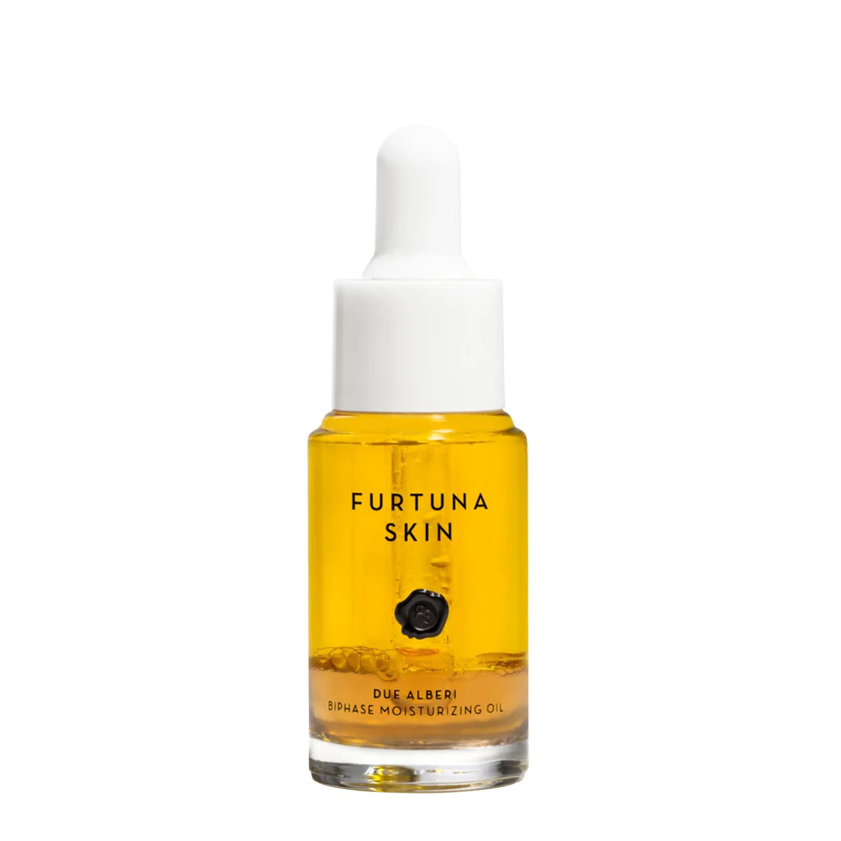 Furtuna Skin Biphase Moisturizing Oil bottle showing two-phase formula for hydration