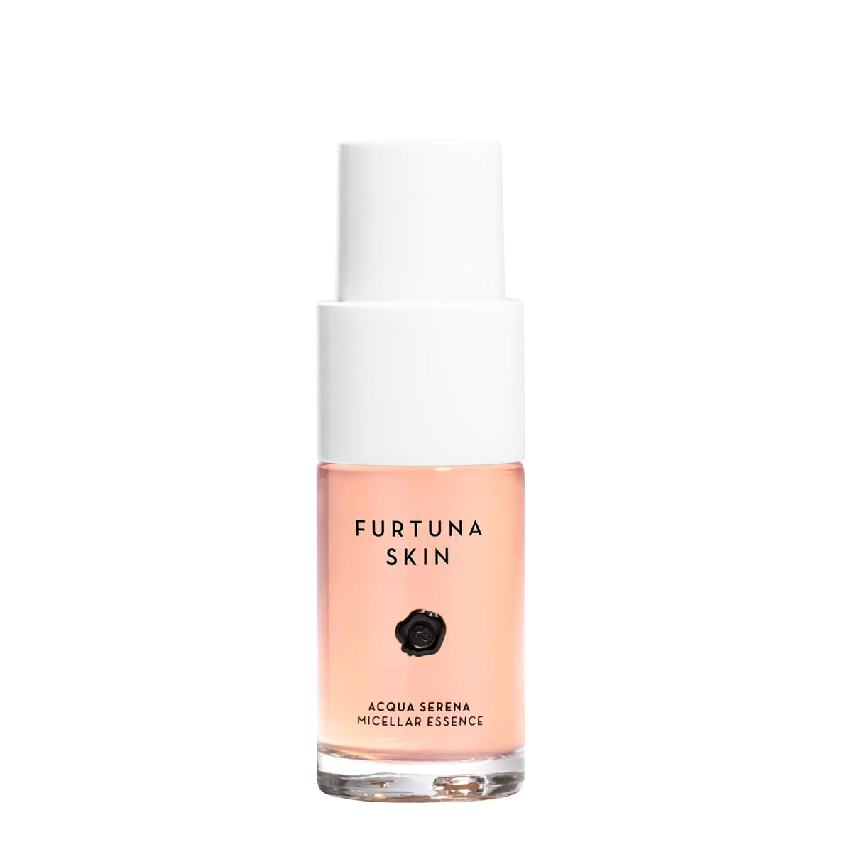 Furtuna Skin Micellar Cleansing Essence Water bottle pour cleanses gently for all skin types.