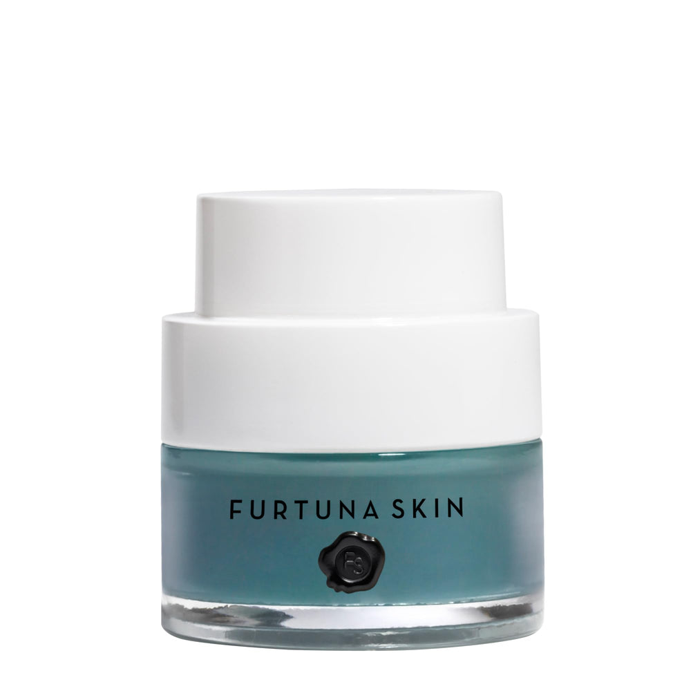 Furtuna Skin Rinascita Olive Replenishing Balm packaging showcases premium vegan skincare.