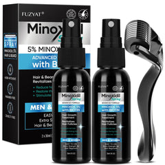 FUZYAT Minoxidil bottle with unscented formula for daily use