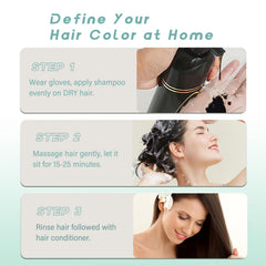 3-in-1 benefits highlight color, cleanse, and condition by Fvquhvo.
