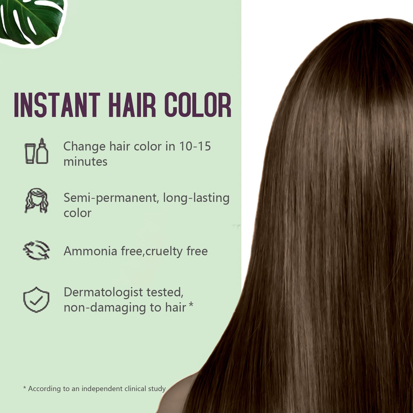 Fvquhvo gray hair coverage closeup shows natural root blending.