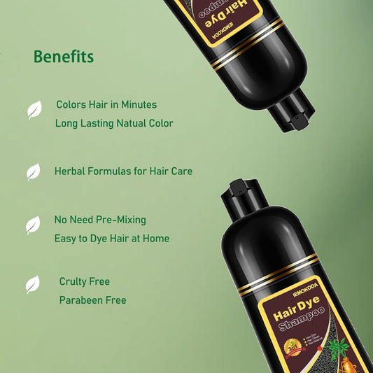 Fvquhvo hair color shampoo application for fast color in minutes.