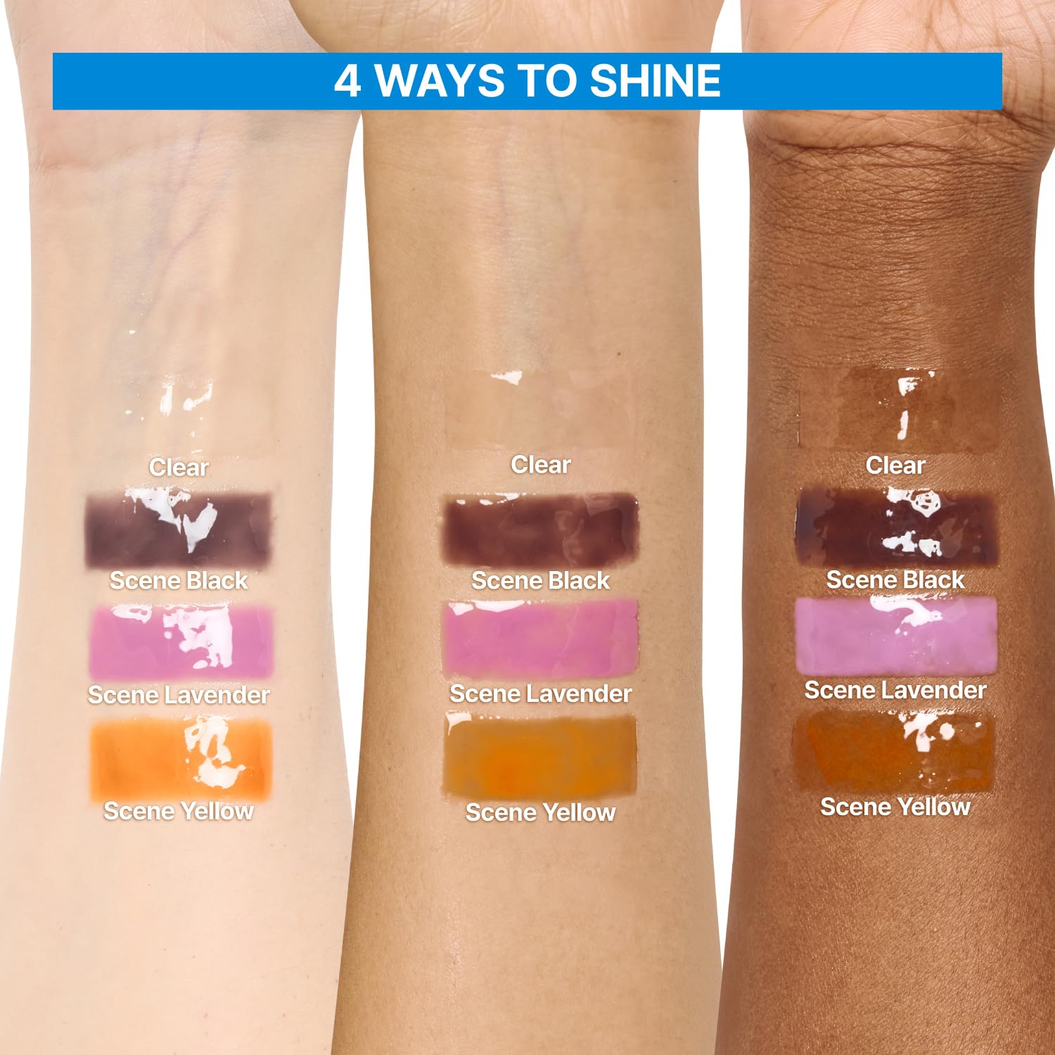 Fwee 3D Changing Gloss highlighting a plumping effect and smooth lips