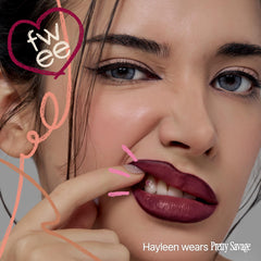 Fwee lip liner close-up texture highlights smooth glide and color payoff.