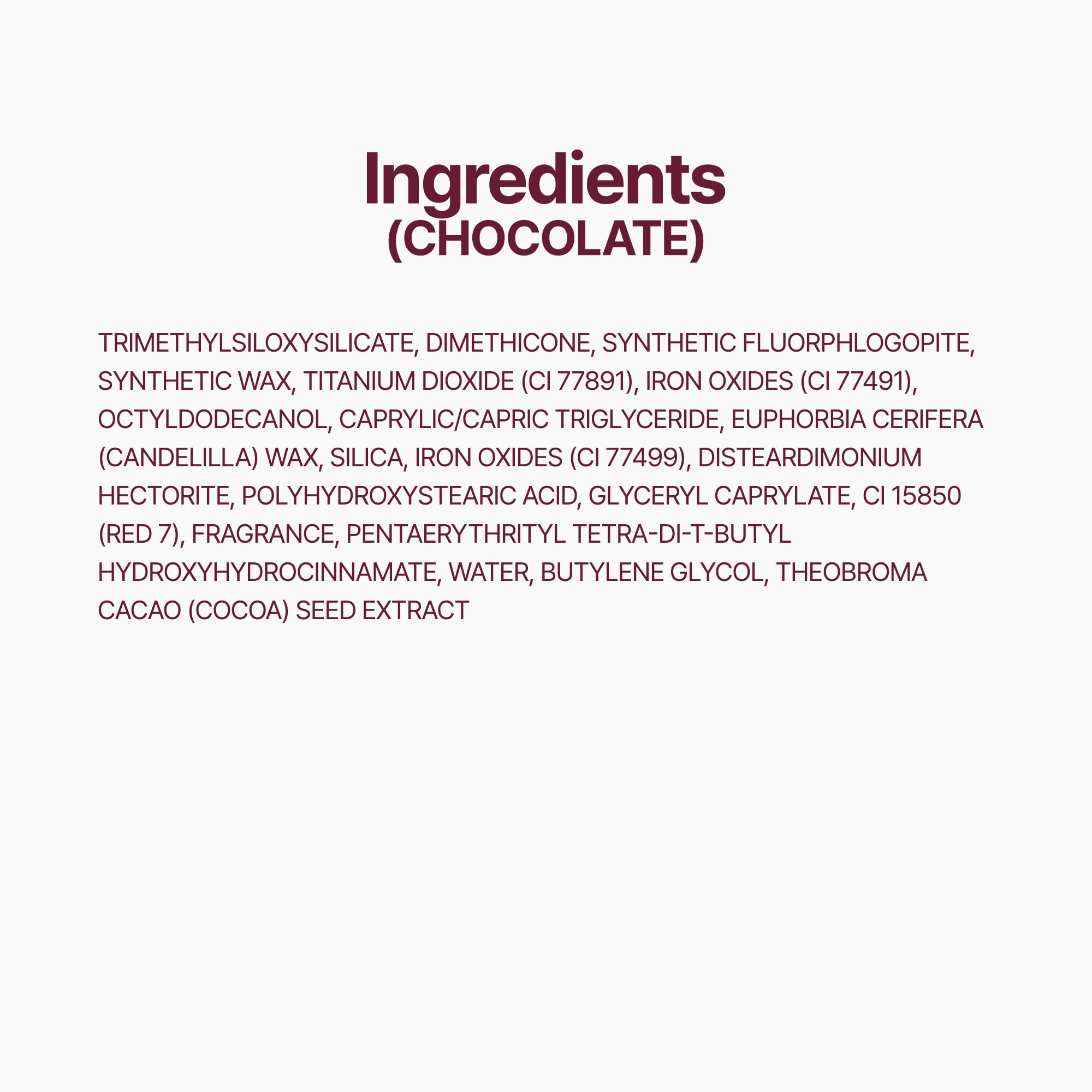 fwee long-lasting formula resists smudging for durable wear