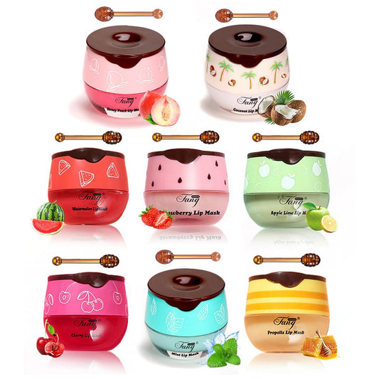 FYEBOO Watermelon lip mask pot for overnight hydration and soft lips