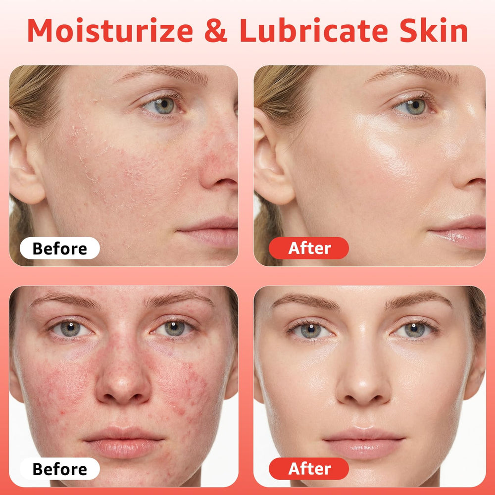 Close-up of applying Fymiox serum for improved absorption