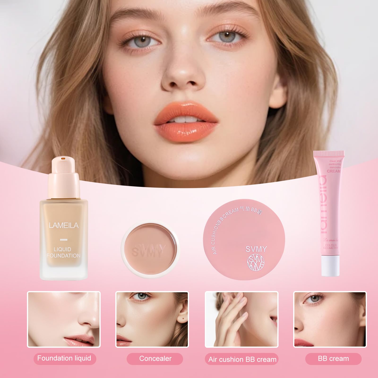 Fynqwor lip gloss and brush set to finish looks on the go