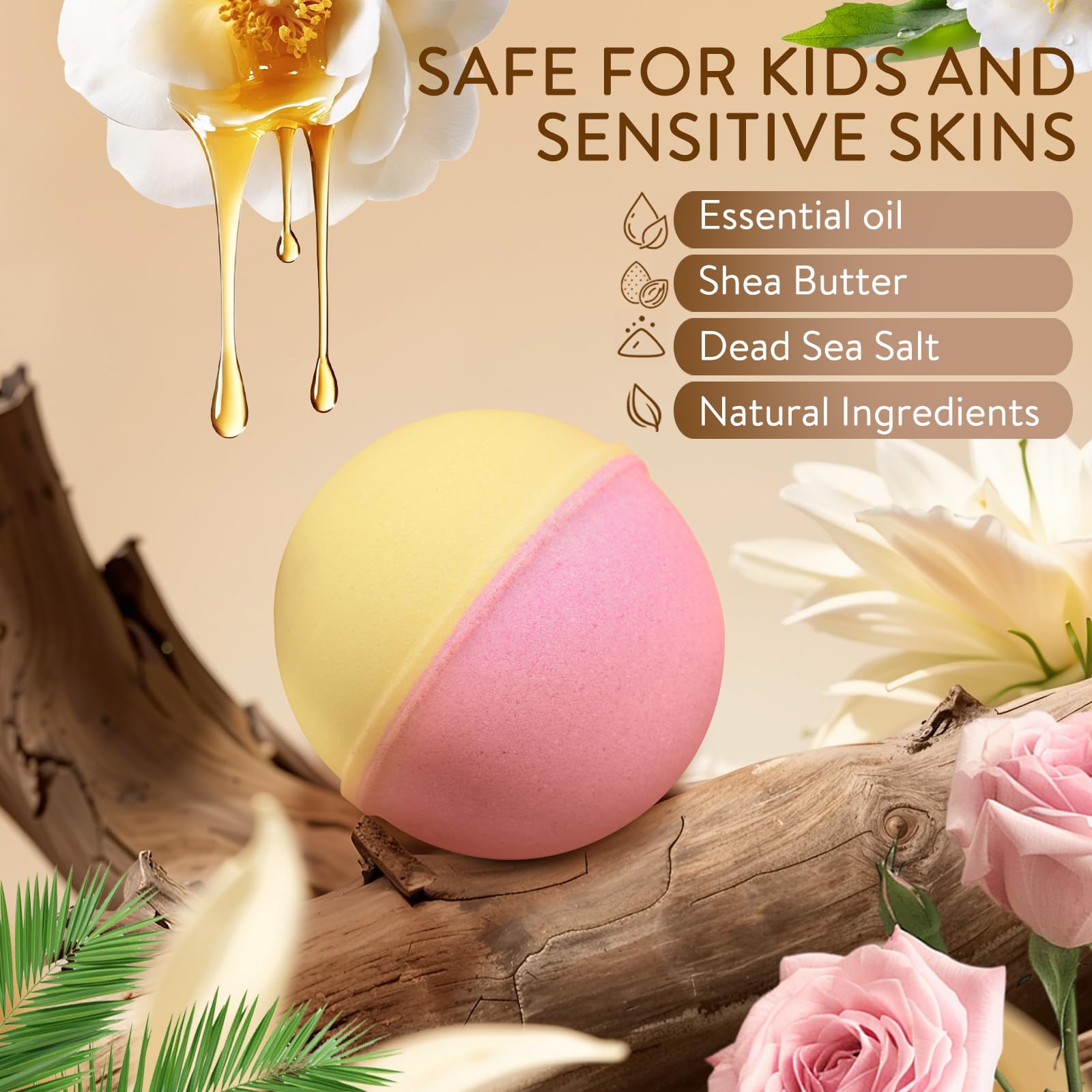 Fyo Tizmo ocean scented bath bomb adds refreshing bubbles