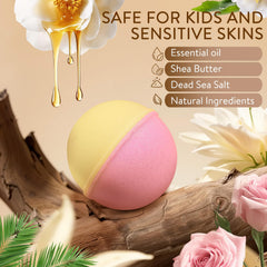 Fyo Tizmo ocean scented bath bomb adds refreshing bubbles