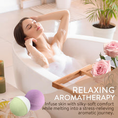 Fyo Tizmo rose scented bath bomb for a romantic spa soak