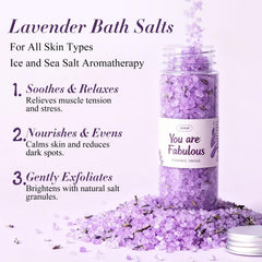 Fyroax lavender bath bombs create a calming, scented soak for relaxation.