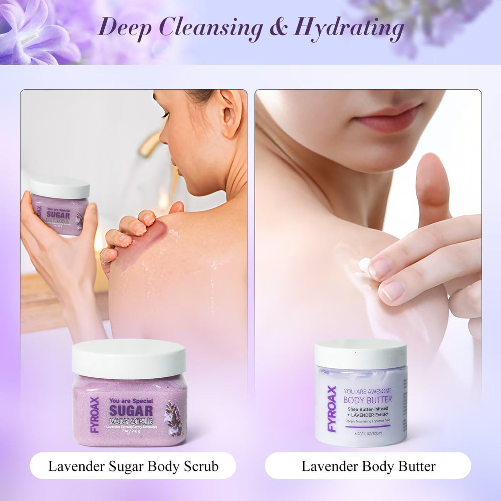 Fyroax soy wax candle offers gentle lavender scent for long-lasting ambiance.