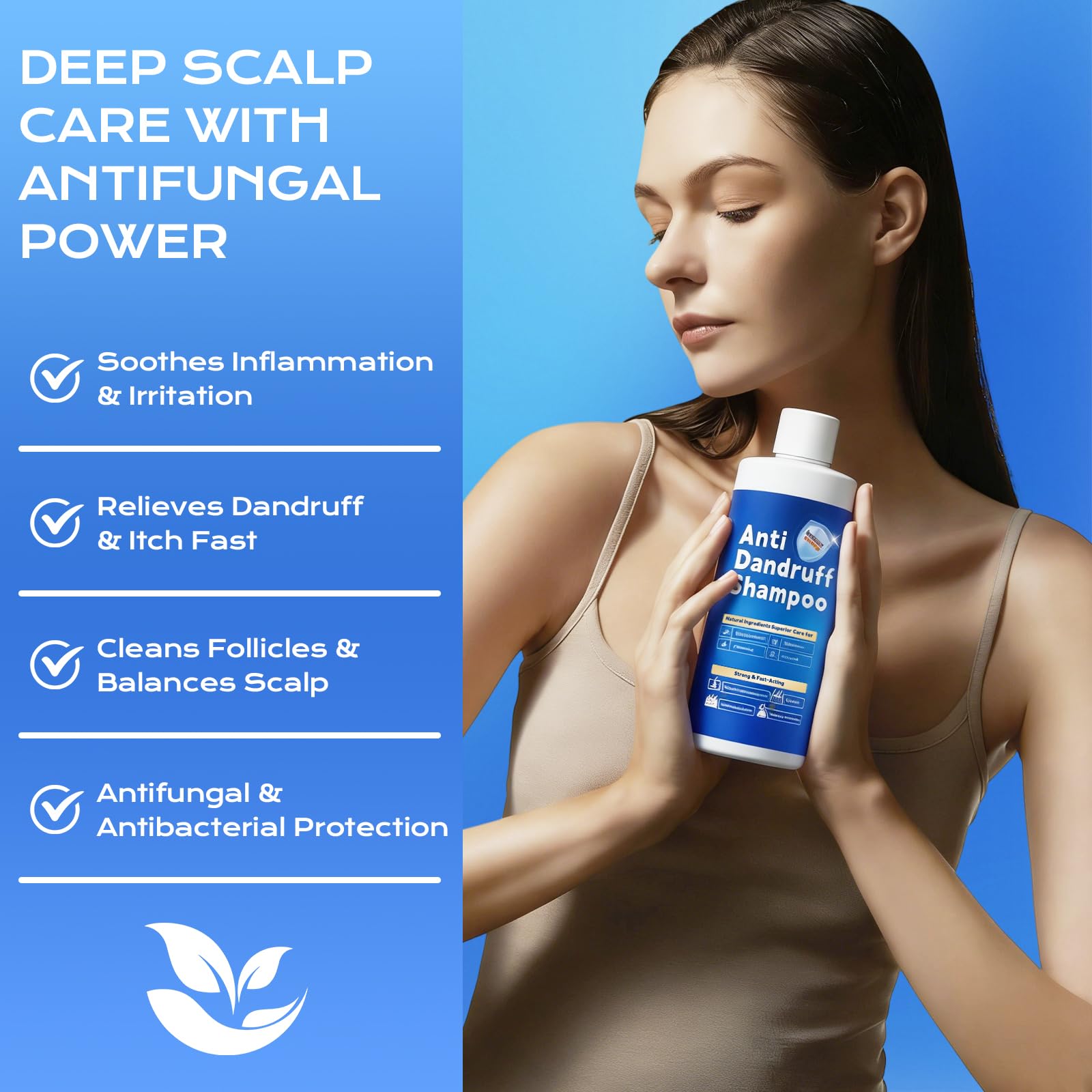 FYZMTL psoriasis and dermatitis care on scalp in action.