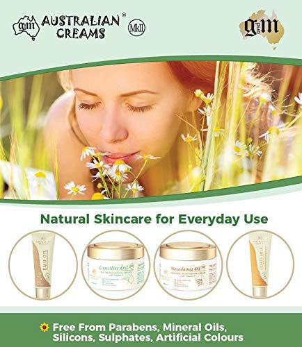 G AND M Australian Creams MkII Sorbolene packaging closeup shows gentle, non-irritating formula.