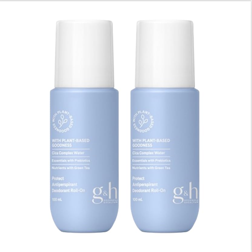 G&H Protect anti-perspirant roll-on front view, daily protection.