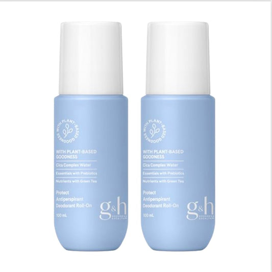 G&H Protect anti-perspirant roll-on front view, daily protection.