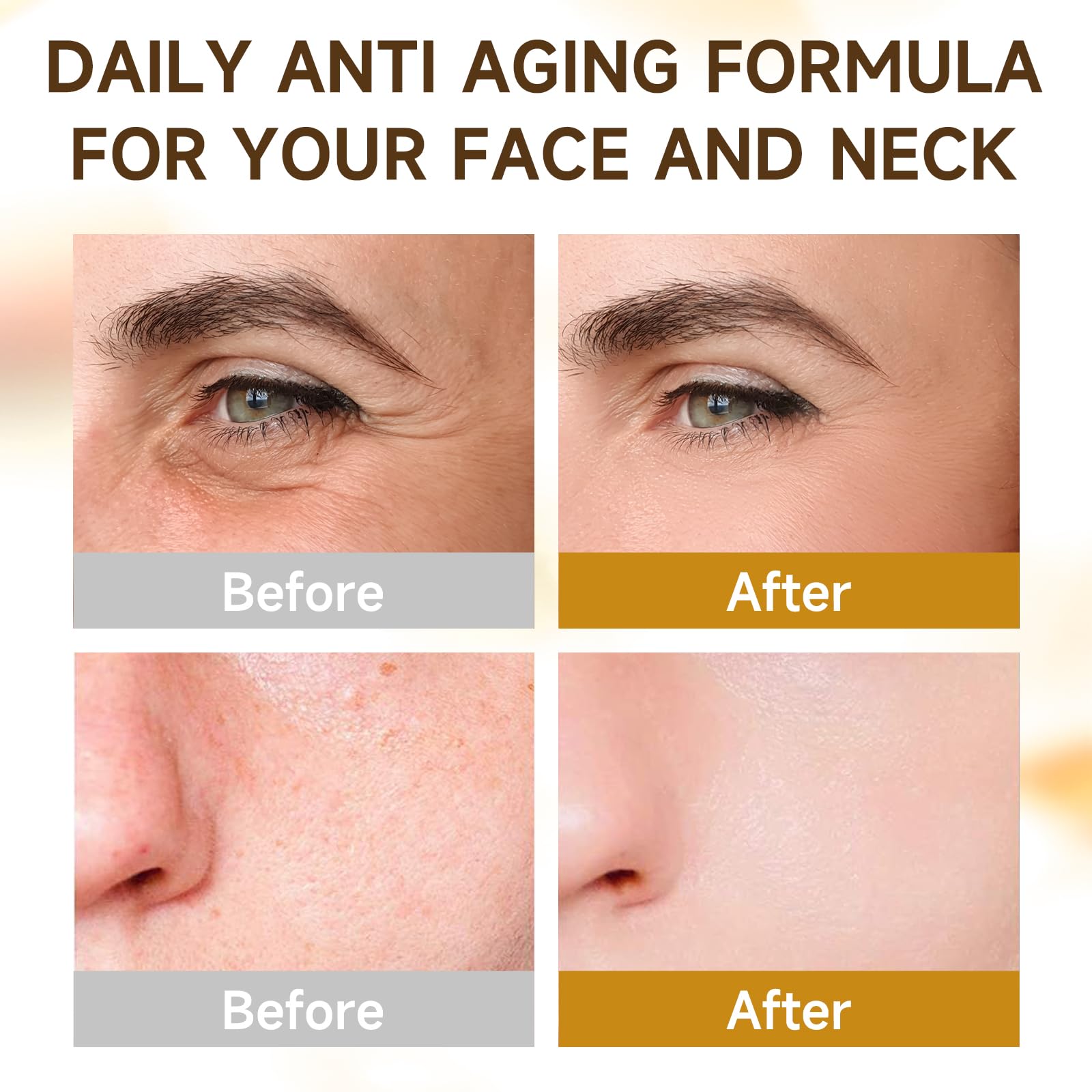 Gaayou cream texture close-up shows light gel and capsules.