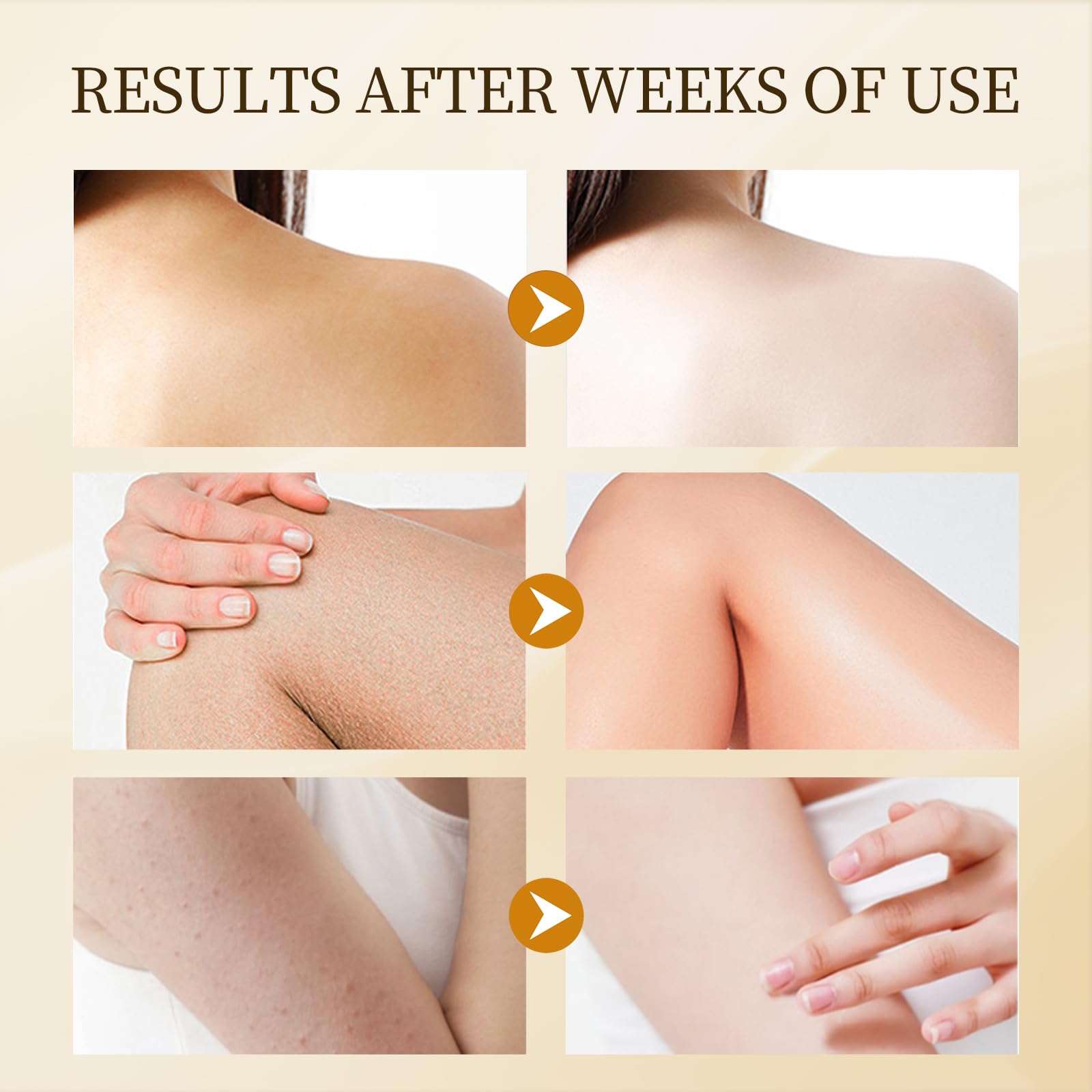 Gaayou Warm Vanilla Bean Oil on skin after shower for soft glow.
