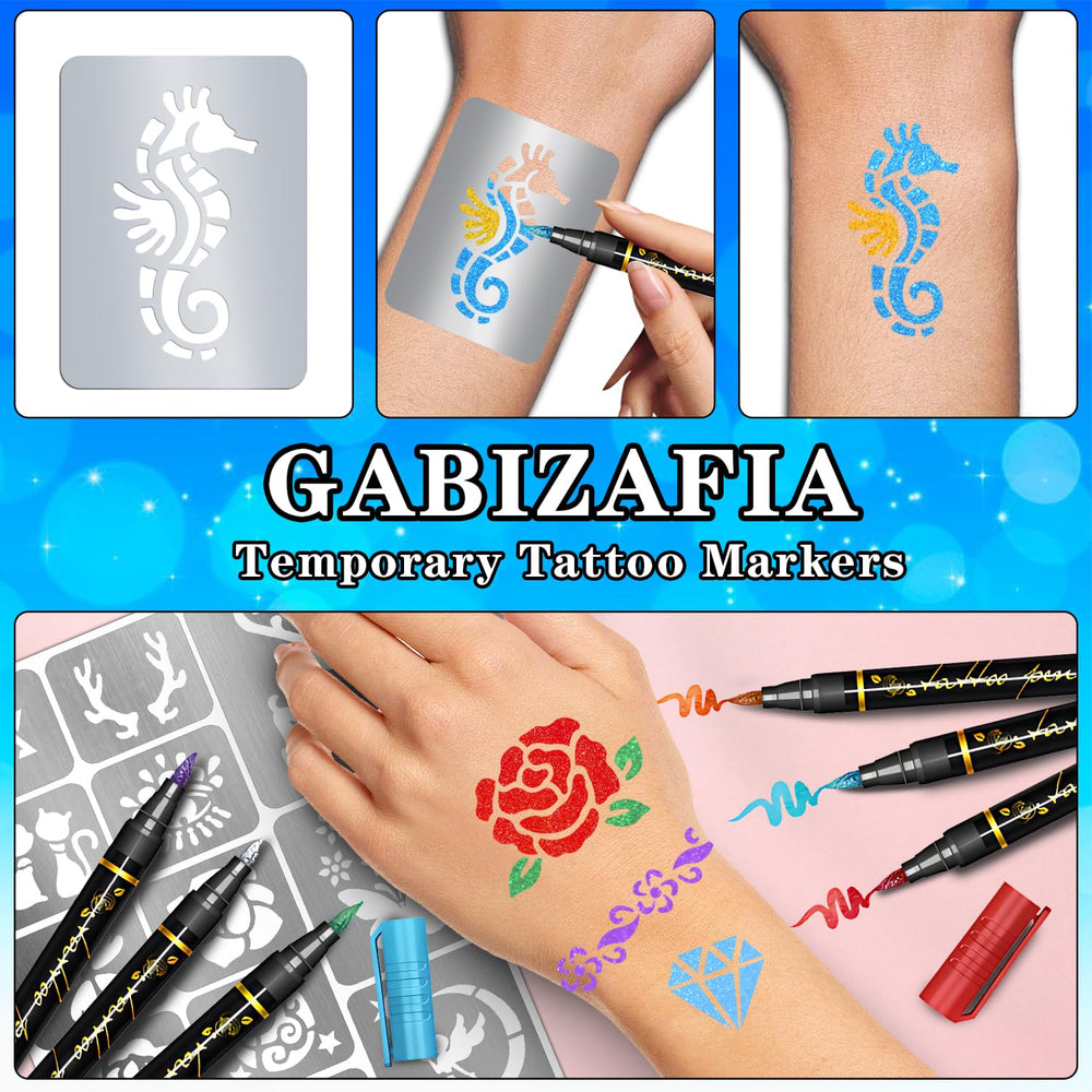 Gabizafia markers suited for cosplay, parties, and school activities.