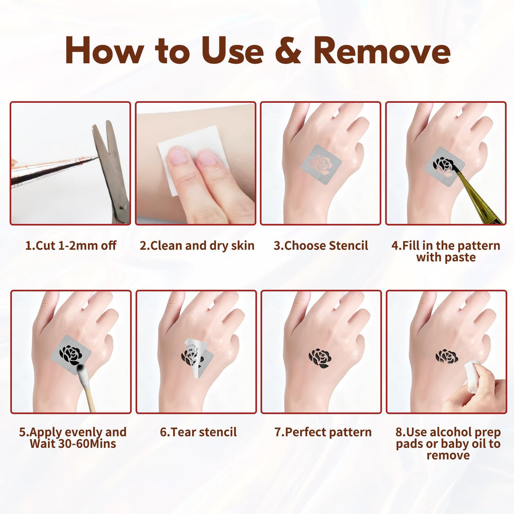 Gabizafia mehndi kit ideal for creating stylish skin art