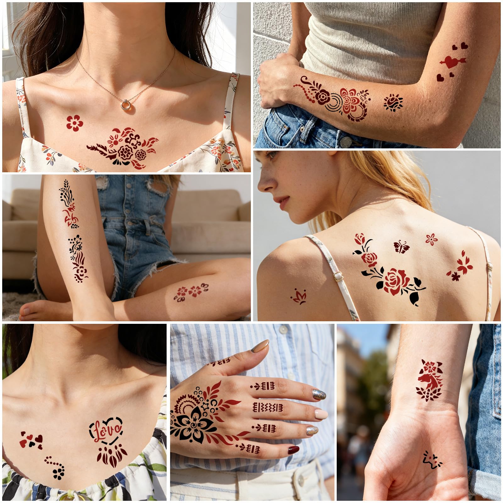 Gabizafia waterproof henna ink lasts days for events and celebrations