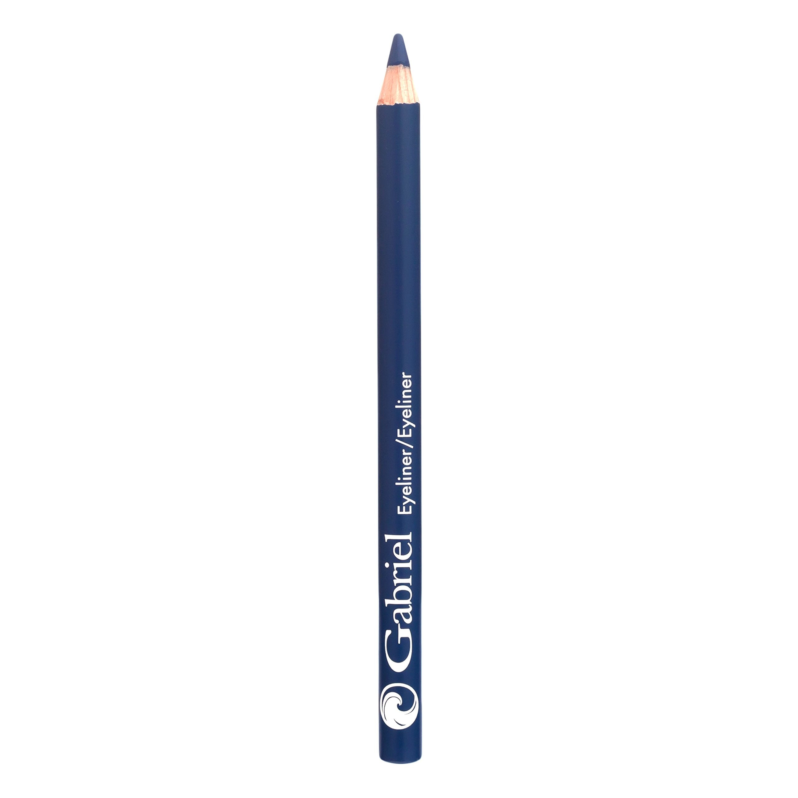 Gabriel Cosmetics Classic Eyeliner Navy swatch shows rich pigment.