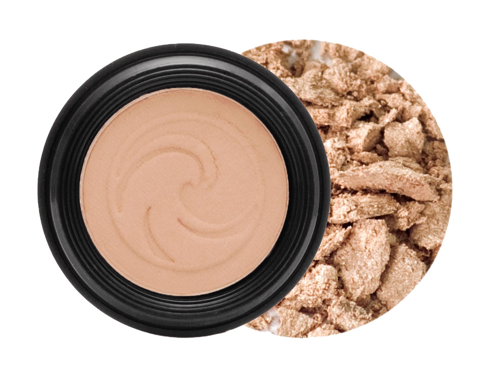 Gabriel Cosmetics Eye Shadow Natural Buff compact for easy everyday neutral looks.