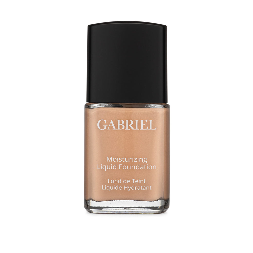 Gabriel Cosmetics Liquid Foundation Cream Beige bottle for natural coverage.