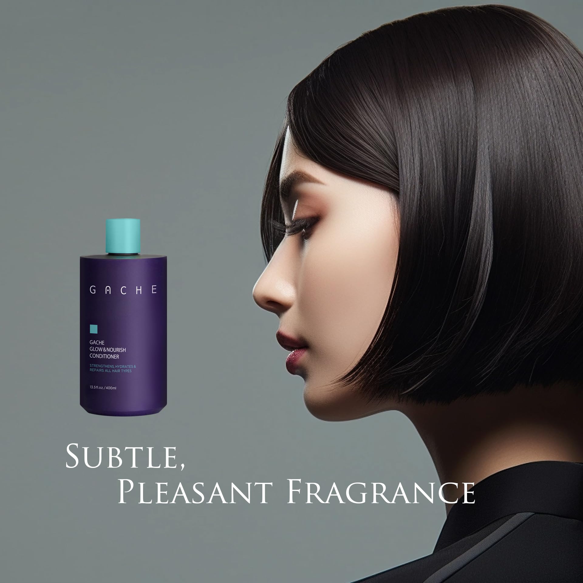 Gache Glow & Nourish packaging communicates brand trust and clear ingredient information.