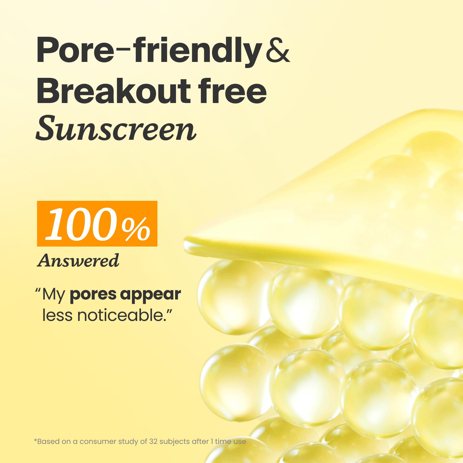 Packaging image highlighting SPF 50 and travel-friendly design