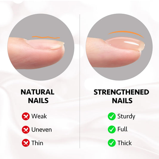 GAOY 6 colors builder gel swatch highlights natural-looking finishes for everyday wear.