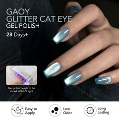 GAOY at-home nail art set for DIY manicures and long-lasting wear.