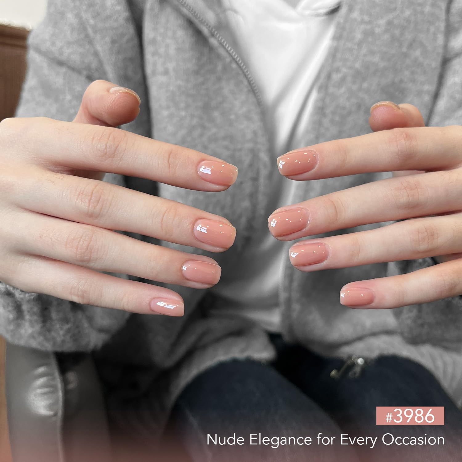 GAOY base coat 5ml bottle provides solid foundation for long lasting color.