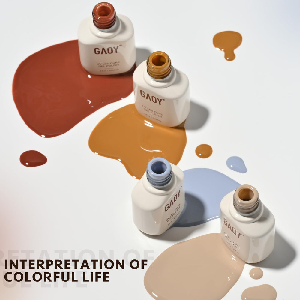 GAOY base coat bottle improves adhesion for a durable manicure.