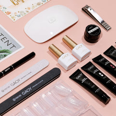 GAOY beginner-friendly poly gel kit for easy at-home extensions.