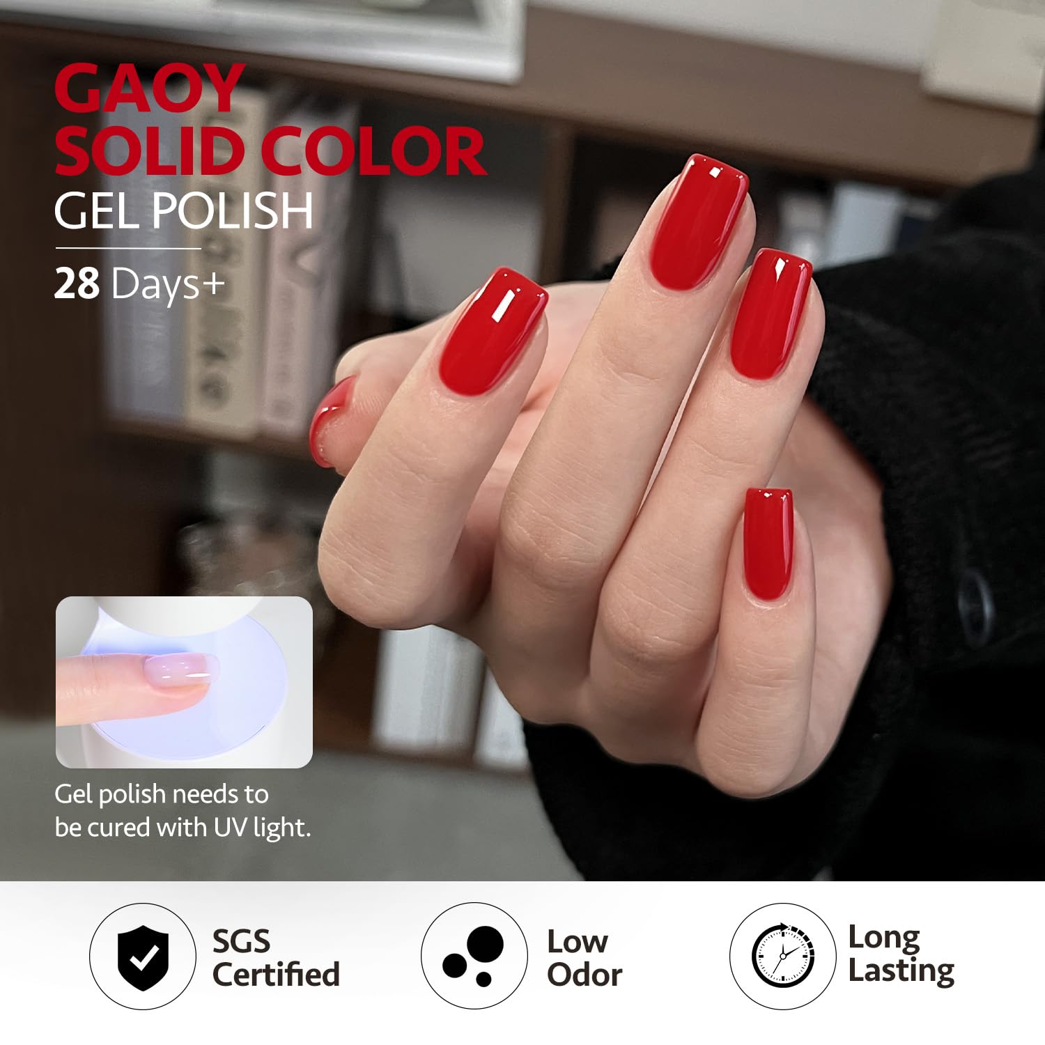 GAOY caramel gel polish swatches offering versatile autumn-winter looks at home