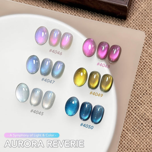 GAOY cat eye gel in blue color for vibrant nail art