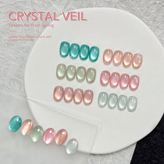GAOY Cat Eye gel polish kit for at-home nail art.