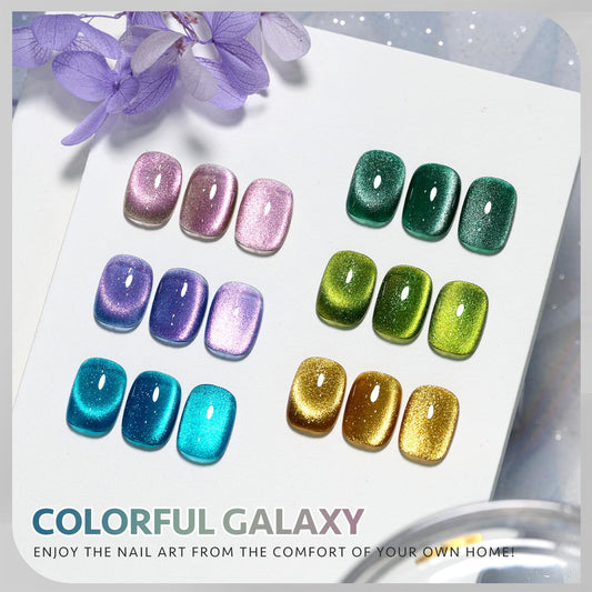 GAOY Cat Eye magnet in action creates magnetic patterns for unique textures.